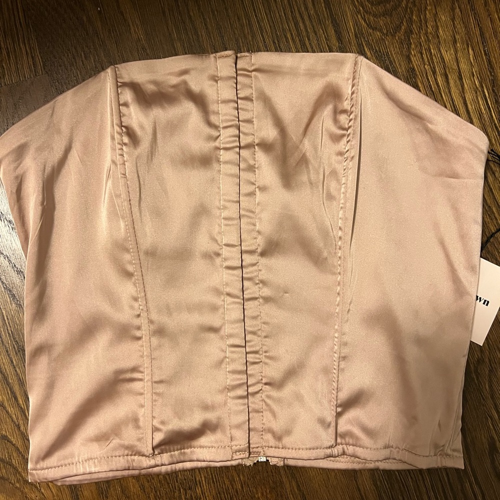 Super down beige top